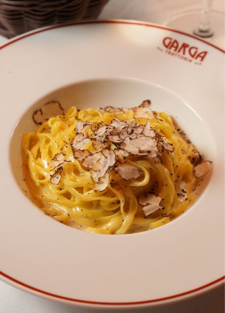 Trattoria Garga | Tagliolini al tartufo | Cucina tipica fiorentina